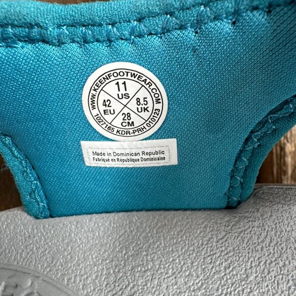 NWOT KEEN Astoria West Closed Toe Sport Sandals Blue/Tie Dye 592S0 - Size 11 - Picture 8 of 13